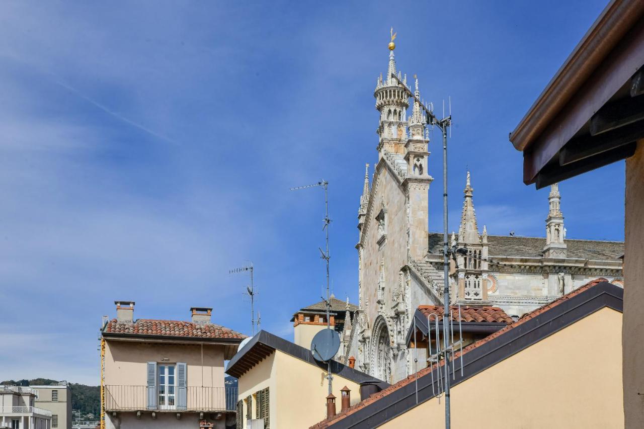 House Of Glass Cathedral View - The House Of Travelers Como Exterior foto